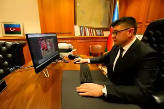 Aliyev, AA Yılın Kareleri'nde Oy Kullandı