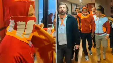 Felipe Melo, Galatasaray Tribünlerinde!
