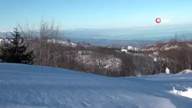 Handüzü Yaylası'nda Kayak Severler İçin Kar Şöleni!