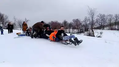 Pazaryeri'nde Kızak Şenliği!