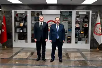 Adalı, YSK Başkanı Yener'i Ziyaret Etti