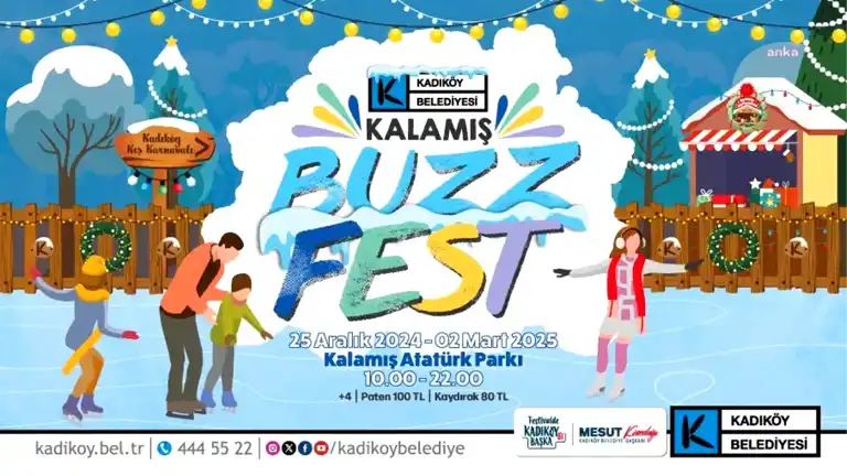 Kadıköy'de BuzzFest Kış Festivali Başlıyor!