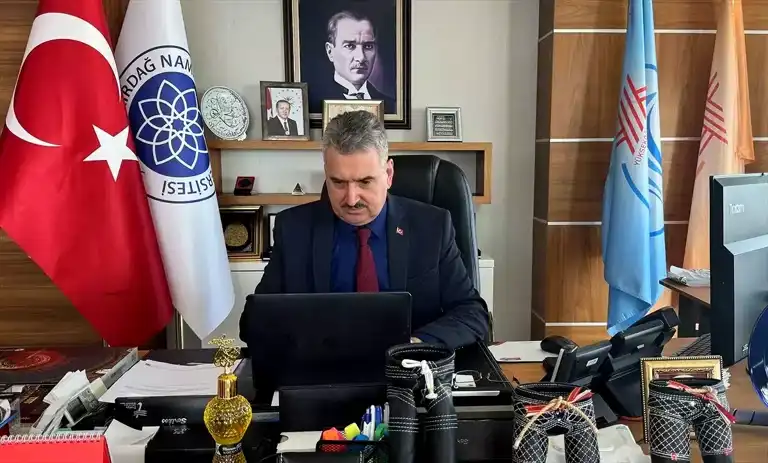NKÜ Rektörü Şahin, 