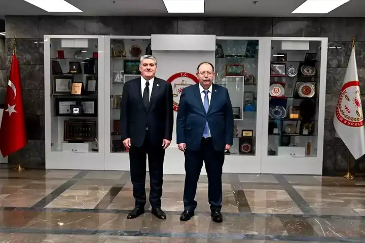 Adalı, YSK Başkanı Yener'i Ziyaret Etti
